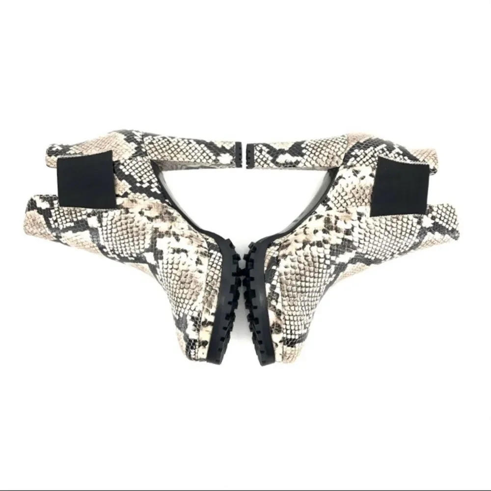 8 ALLSAINTS Sarris High-Heel ankle Booties NiB - Picture 8 of 11